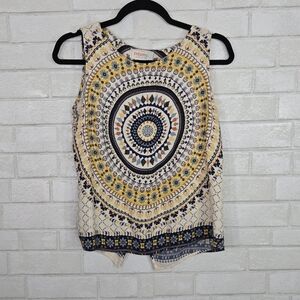 Renee C.cute printed tank